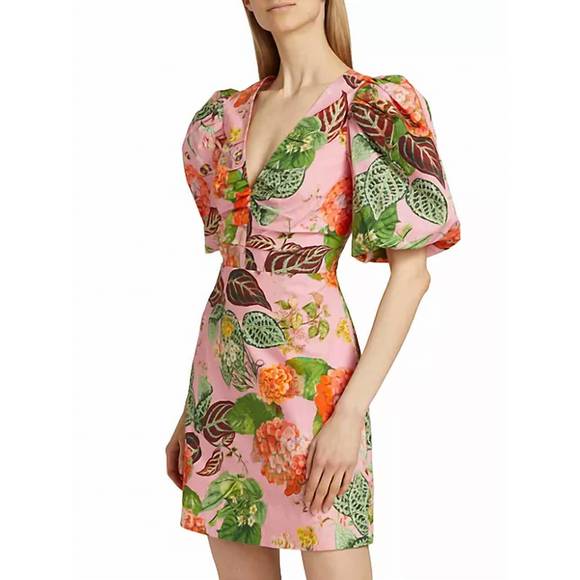 NEW CARA CARA aliza dress avery floral in pink - Picture 3 of 4